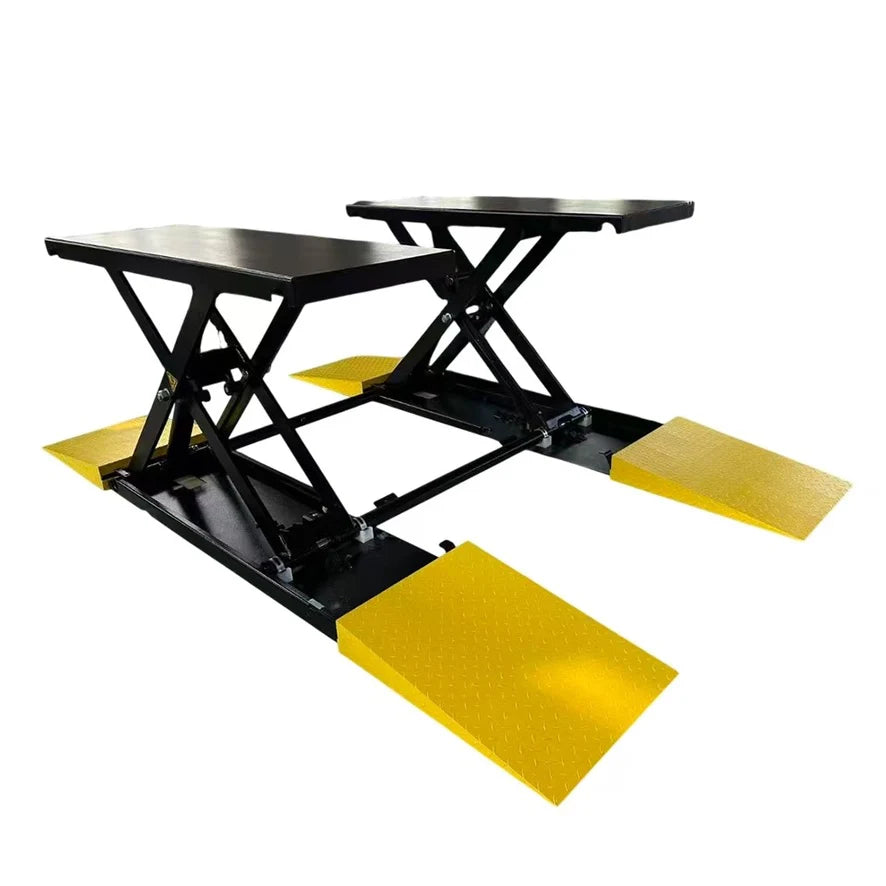 Halo Lifts Moveable Mid-Rise Scissor Hoist 3 Ton Capacity