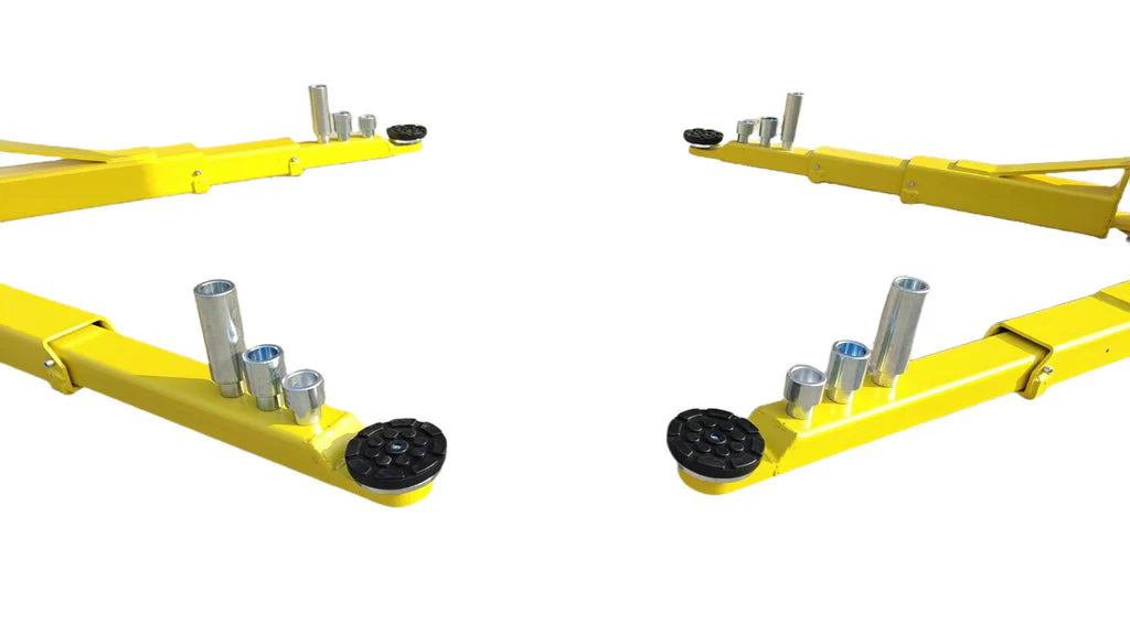 Halo Lifts Clear Floor 2 Post Car Hoist - 4.5 Ton Capacity