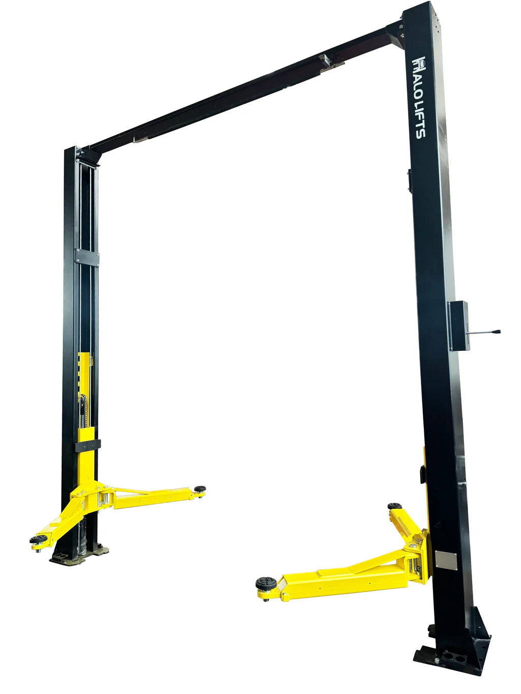 Halo Lifts Clear Floor 2 Post Car Hoist - 6.5 Ton Capacity