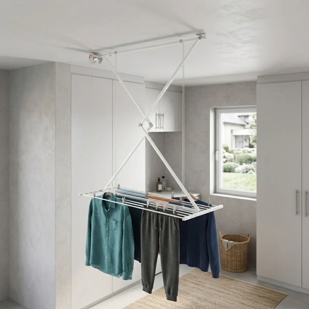 Ceiling Mounted Drying Rack