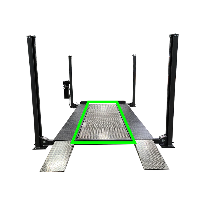 Halo Lifts Aluminium Decking For 4 Post Hoist