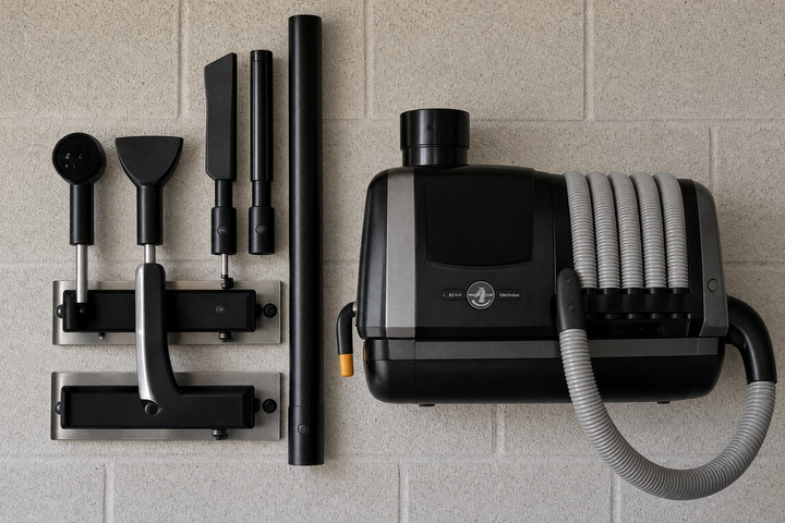 Wall Mounted Garage Vacuum
