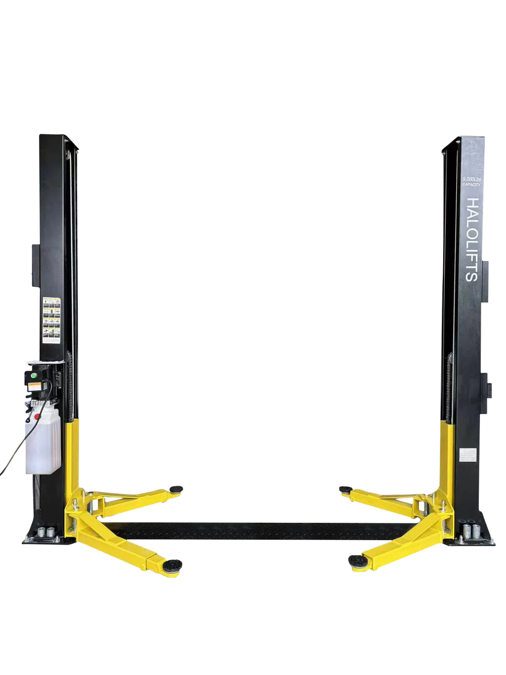 Halo Lifts Base Plate 2 Post Car Hoist - 4.5 Ton Capacity