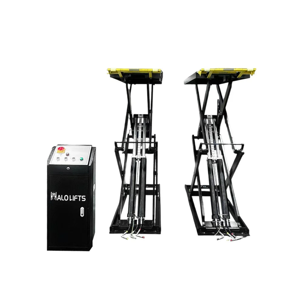 Halo Lifts Full Rise Scissor Hoist 3.5 Ton Capacity