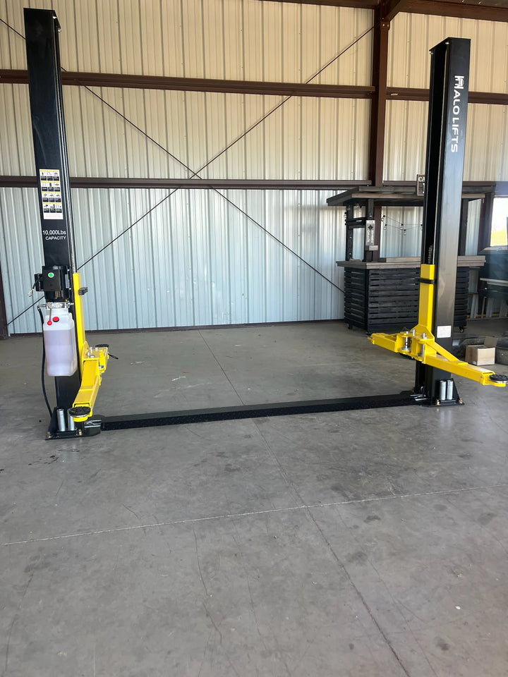 Halo Lifts Base Plate 2 Post Car Hoist - 4.5 Ton Capacity