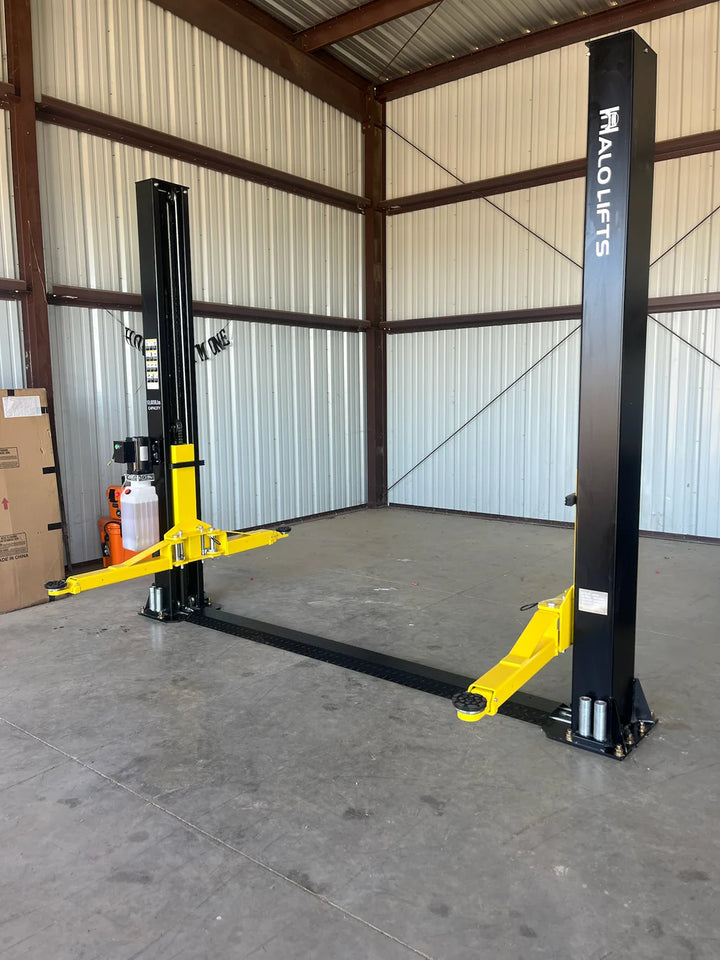 Halo Lifts Base Plate 2 Post Car Hoist - 4.5 Ton Capacity