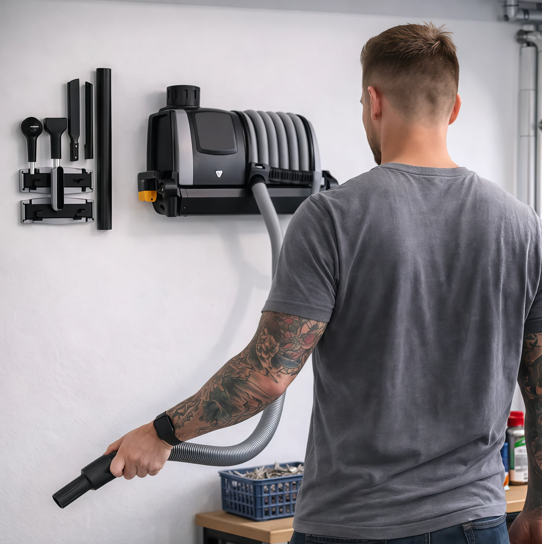 Wall Mounted Garage Vacuum