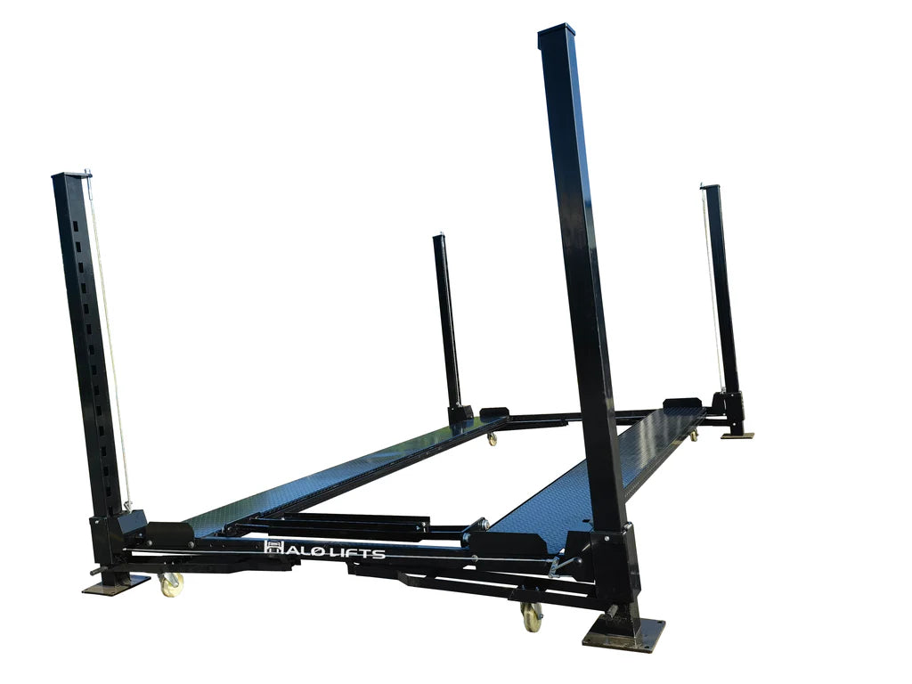 Halo Lifts PRO Trailer Lift 4 Post Car Hoist - 3.5 Ton Capacity
