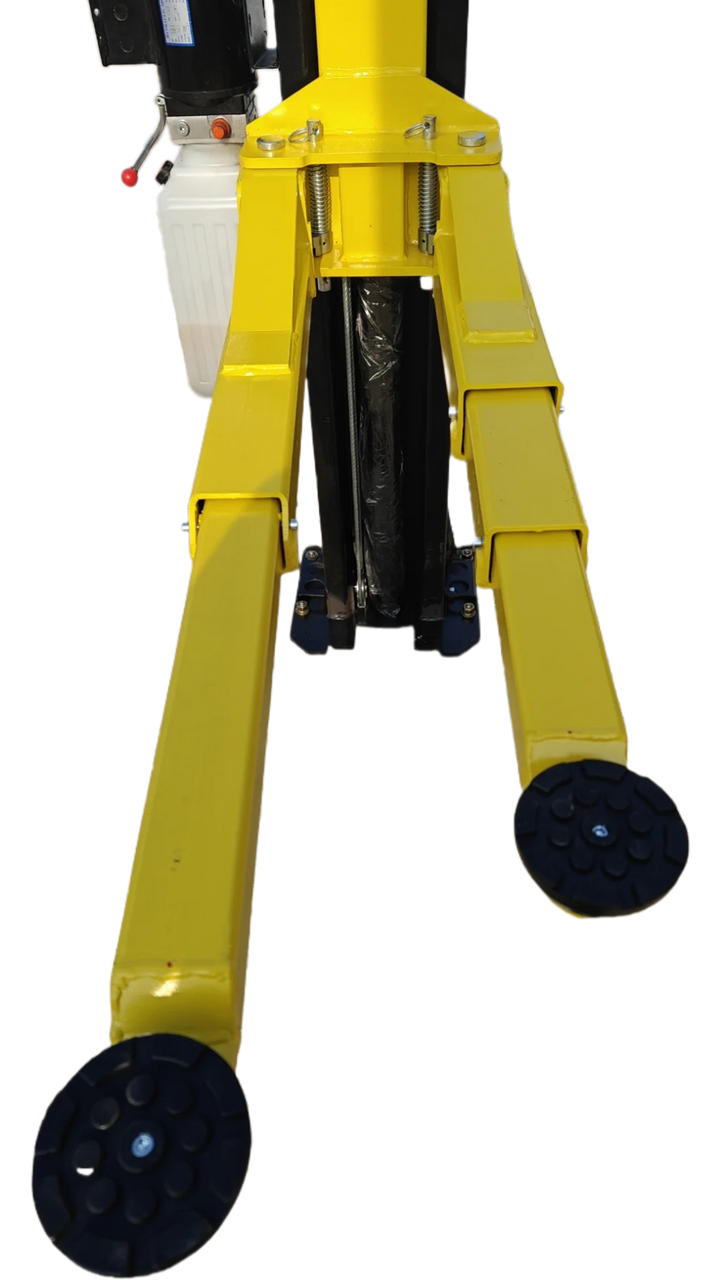 Halo Lifts Clear Floor 2 Post Car Hoist - 4.5 Ton Capacity